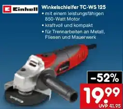 Netto Marken-Discount Einhell Winkelschleifer TC-WS 125 Angebot
