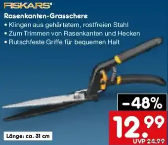 Netto Marken-Discount Fiskars' Rasenkanten-Grasschere Angebot