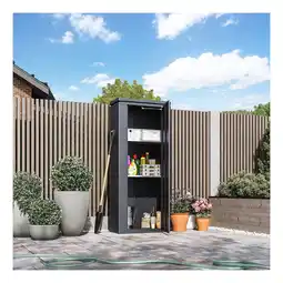 Netto Marken-Discount Weide Noble Gartenschrank 600 L Verzinkter Stahl Anthrazit Angebot