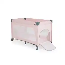 Netto Marken-Discount Cangaroo Reiselaufstall One Touch Räder Seiteneingang Matratze klappbar Tasche rosa Angebot