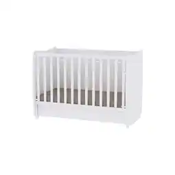 Netto Marken-Discount Lorelli Babybett Dream 60 x 120 cm umbaubar Schreibtisch Kinderbett Schaukelbett weiß Angebot