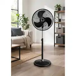 Netto Marken-Discount Pro De-Luxe Standventilator ø45 cm, mit 3 Geschwindigkeitsstufen Angebot