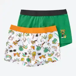 NKD Kinder-Jungen-Retroshorts mit hohem Baumwollanteil, 2er-Pack Angebot