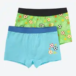 NKD Kinder-Jungen-Retroshorts mit Fußball-Motiv, 2er-Pack Angebot