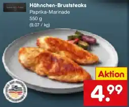 Netto Marken-Discount Hähnchen-Bruststeaks Angebot