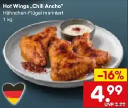 Netto Marken-Discount Hot Wings ,,Chili Ancho" Angebot
