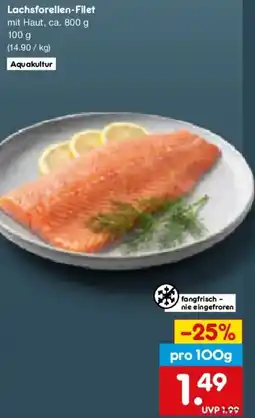 Netto Marken-Discount Lachsforellen-Filet Angebot