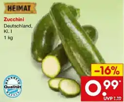 Netto Marken-Discount Heimat Zucchini Angebot