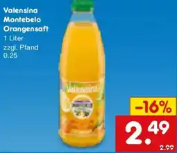 Netto Marken-Discount Valensina Montebelo Orangensaft Angebot