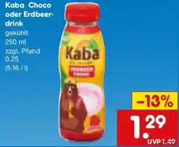 Netto Marken-Discount Kaba Choco oder Erdbeerdrink Angebot