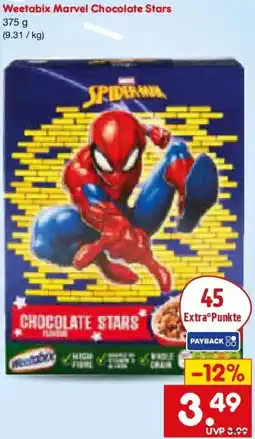Netto Marken-Discount Weetabix Marvel Chocolate Stars Angebot