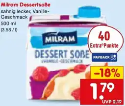 Netto Marken-Discount Milram Dessertsoße Angebot