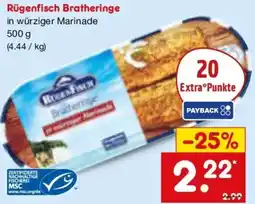 Netto Marken-Discount Rügenfisch Bratheringe Angebot
