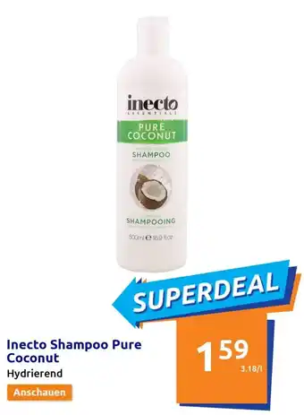 Action Inecto Shampoo Pure Coconut 500ml Angebot