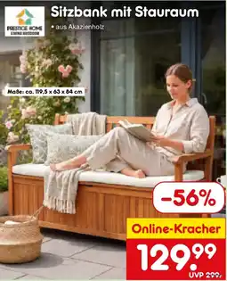 Netto Marken-Discount Sitzbank mit Stauraum Angebot