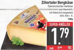 Edeka Zillertaler Bergkäse Angebot