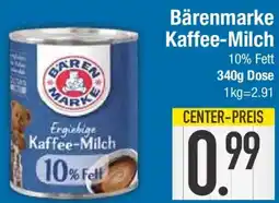 Edeka Bärenmarke Kaffee-Milch Angebot