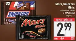 Edeka Mars, Snickers Minis Angebot