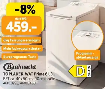 Bauknecht TOPLADER WAT Prime 6 L3