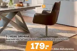 Möbel Kraft Primo sessel drehbar Angebot
