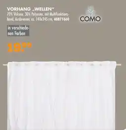 Möbel Kraft Como vorhang,,wellen" Angebot