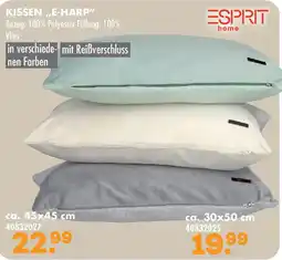 Möbel Kraft ESPRIT home Kissen,,e-harp" Angebot