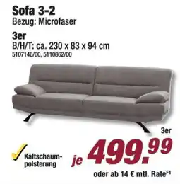 Poco Sofa 3-2 Angebot