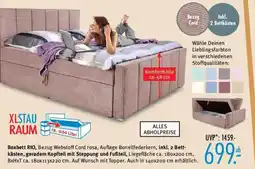 Trends Möbel Boxbett RIO Angebot