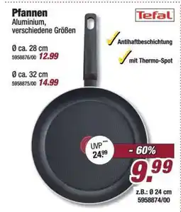Poco Tefal Pfannen Angebot