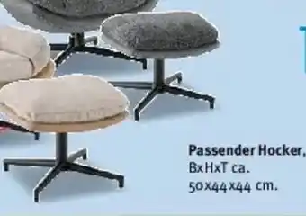 Trends Möbel Passender Hocker, Angebot