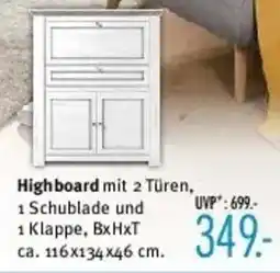 Trends Möbel Highboard Angebot