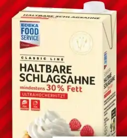 Handelshof Edeka Foodservice Haltbare Schlagsahne Classic Angebot