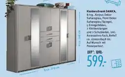 Trends Möbel Kleiderschrank DANICA Angebot