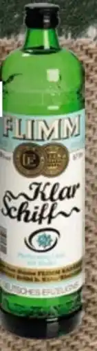 Handelshof Flimm Klar Schiff Pfefferminzlikör Angebot