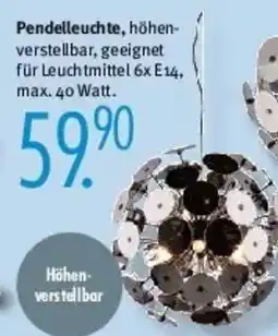 Trends Möbel Pendelleuchte Angebot