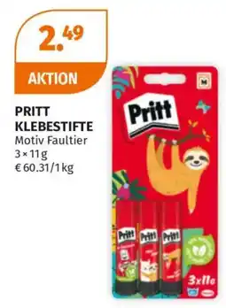 Müller PRITT KLEBESTIFTE Motiv Faultier Angebot