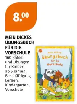 Müller MEIN DICKES ÜBUNGSBUCH FÜR DIE VORSCHULE Angebot