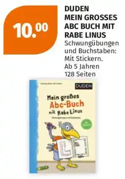 Müller DUDEN MEIN GROSSES ABC BUCH MIT RABE LINUS Angebot