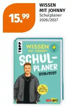 Müller WISSEN MIT JOHNNY Schulplaner Angebot