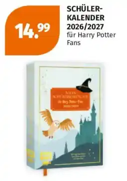 Müller SCHÜLER-KALENDER für Harry Potter Fans Angebot