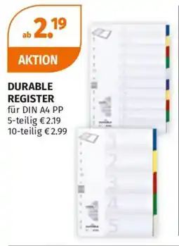Müller DURABLE REGISTER Angebot