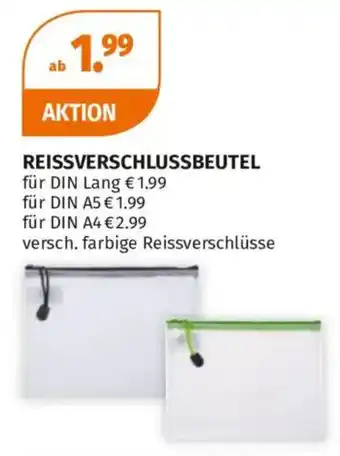 Müller REISSVERSCHLUSSBEUTEL Angebot