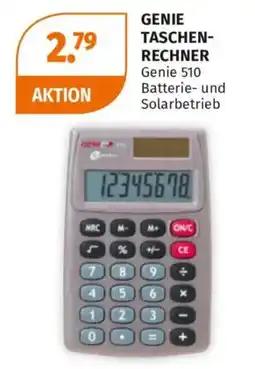 Müller Genie TASCHEN-RECHNER Angebot