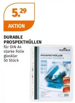 Müller DURABLE PROSPEKTHÜLLEN Angebot