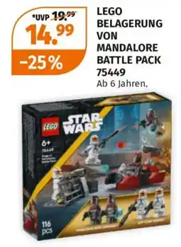 Müller LEGO BELAGERUNG VON MANDALORE BATTLE PACK Angebot