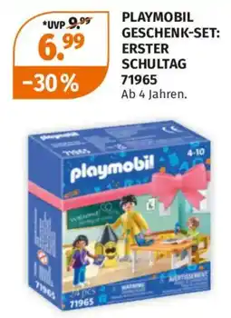Müller PLAYMOBIL GESCHENK-SET: ERSTER SCHULTAG Angebot