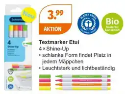 Müller Textmarker Etui 4 × Shine-Up Angebot