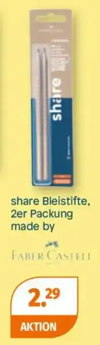 Müller share Bleistifte made by FABER-CASTELL Angebot