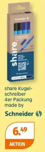 Müller share Kugelschreiber made by Schneider Angebot