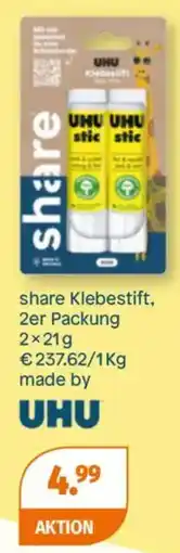 Müller UHU stic share Klebestift Angebot